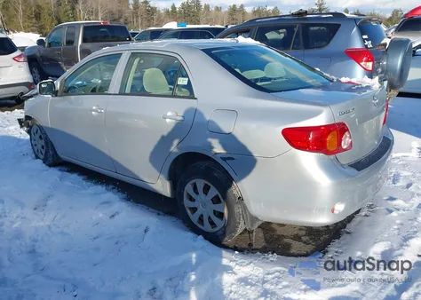 2009 Toyota Corolla Le z USA, uszkodzony, nr VIN JTDBL40E09J006665